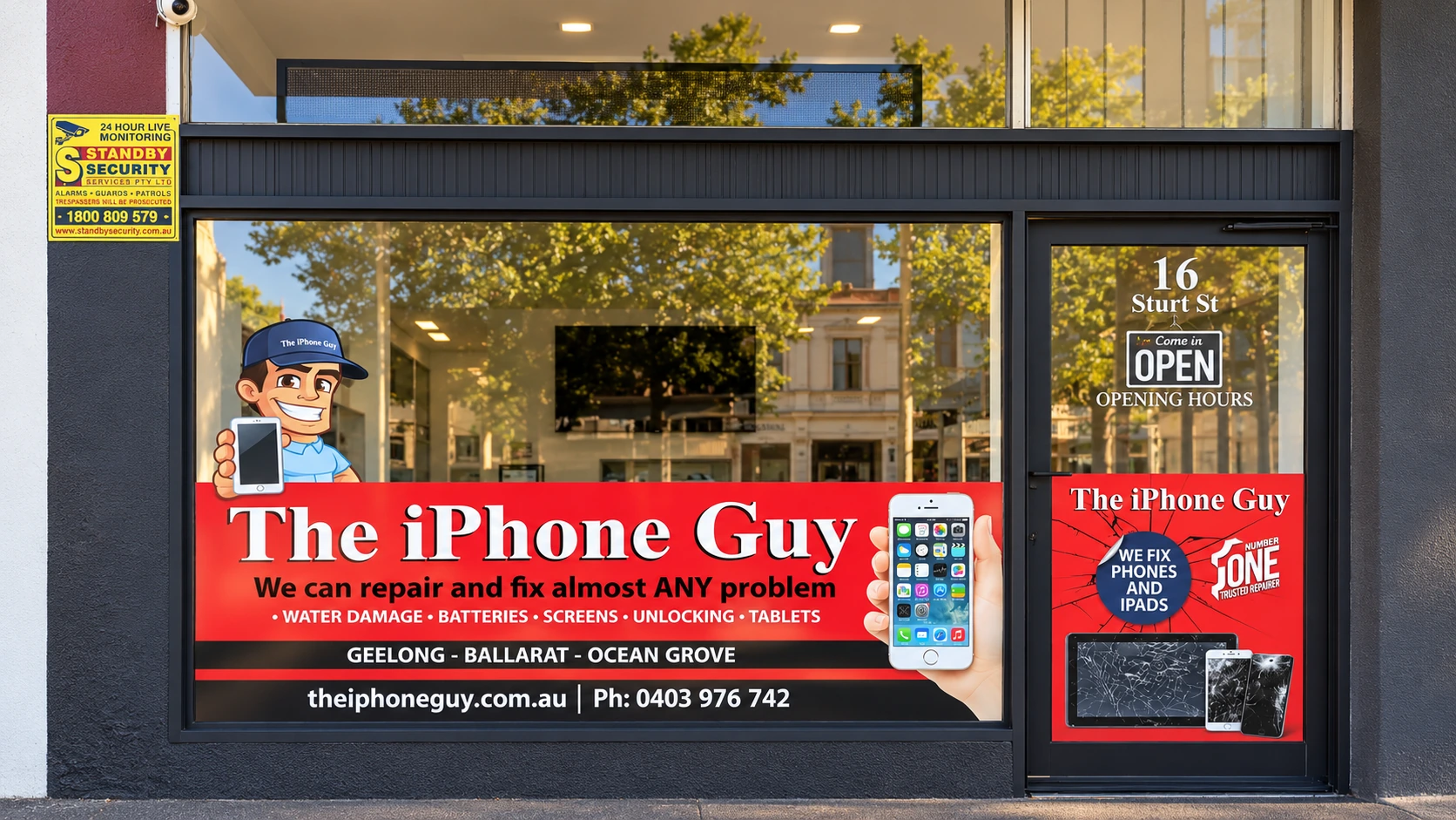 The iPhone Guy Ballarat storefront