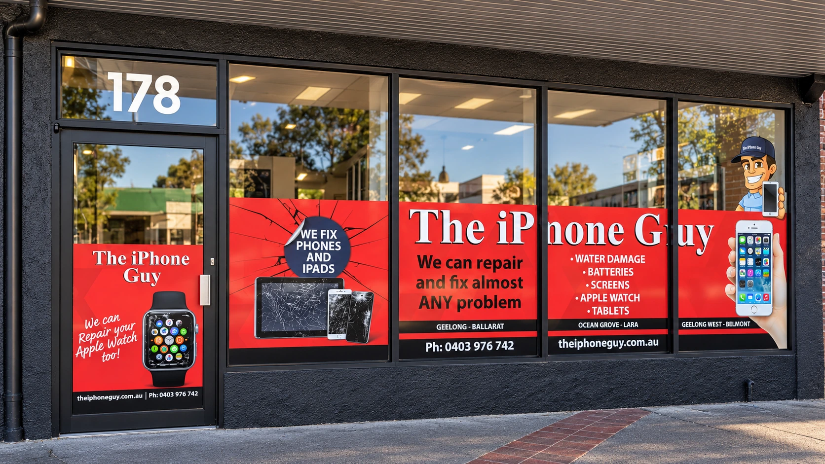The iPhone Guy Belmont storefront