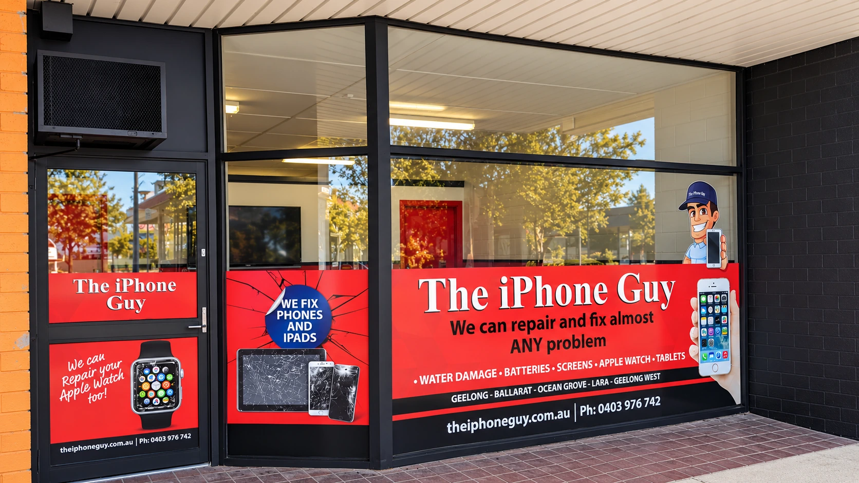 The iPhone Guy Lara storefront